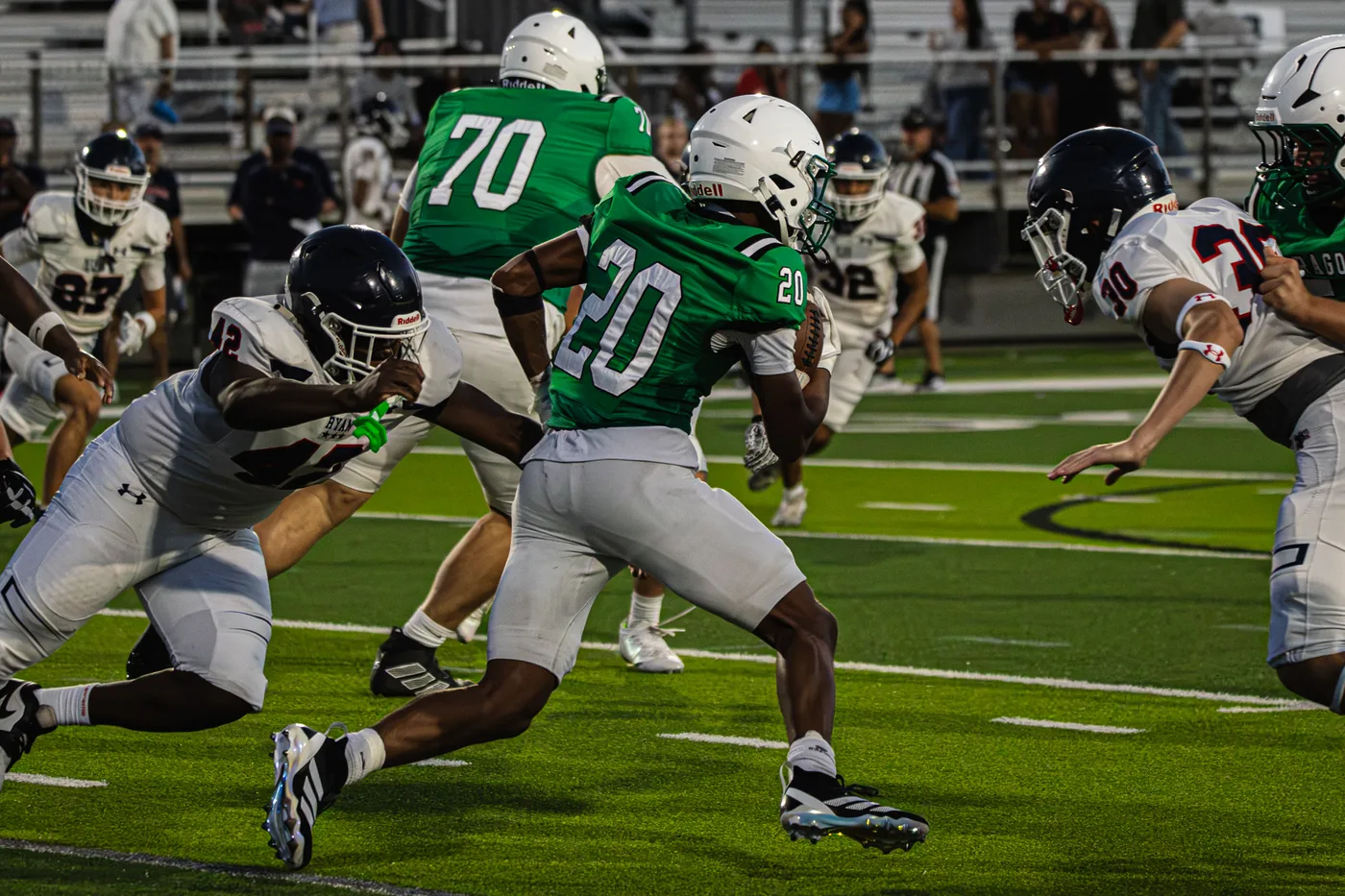 Varsity Football vs Denton Ryan (Scrimage) — photo 4